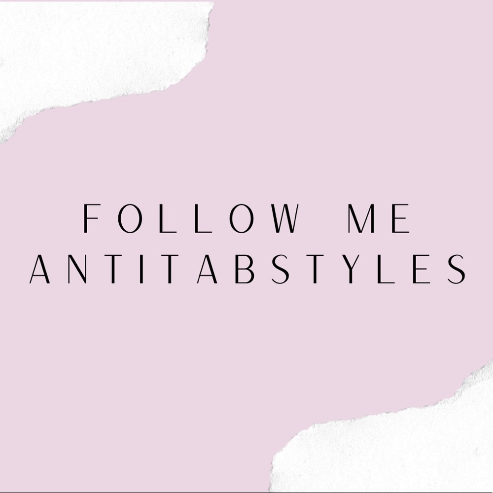 Follow me on Instagram: Antitbstyle